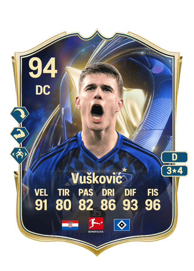 Luka Vušković card