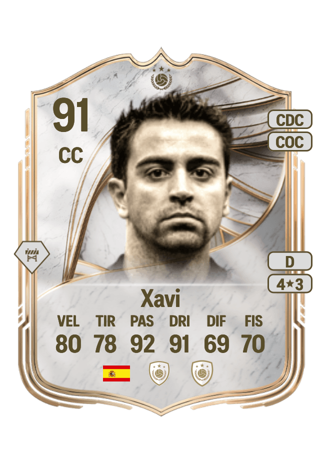 Xavi card