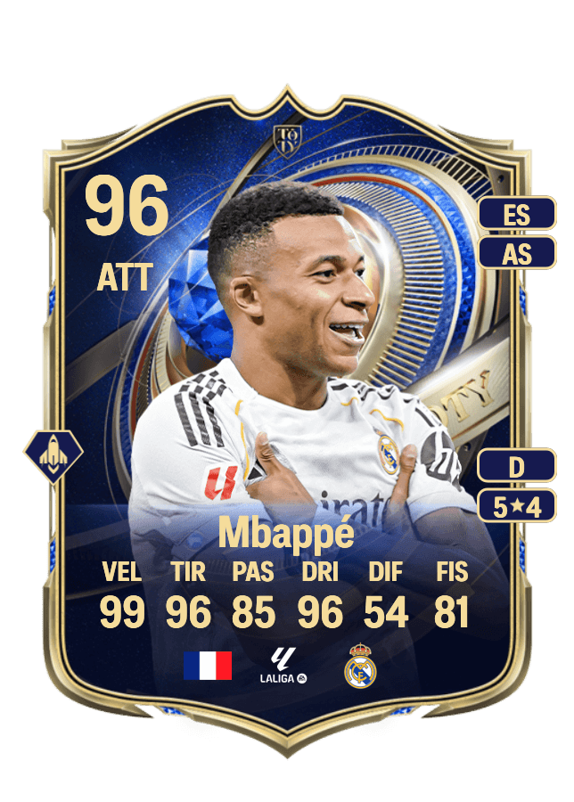 Kylian Mbappé card