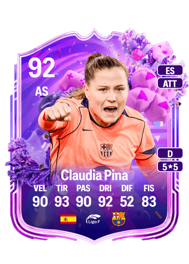 Claudia Pina card