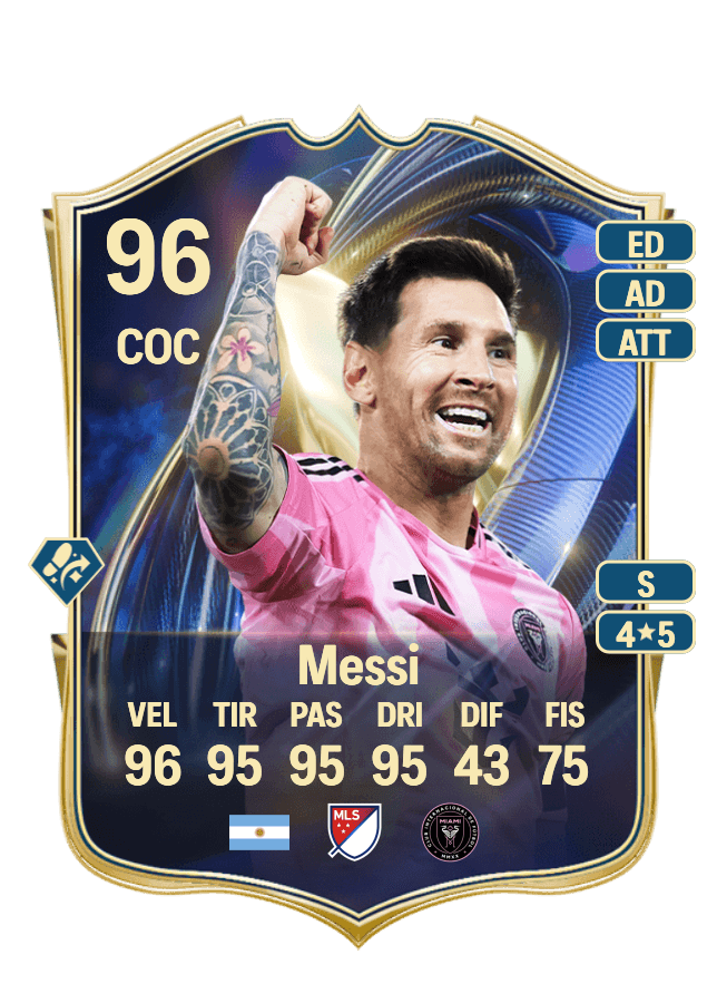 Lionel Messi card