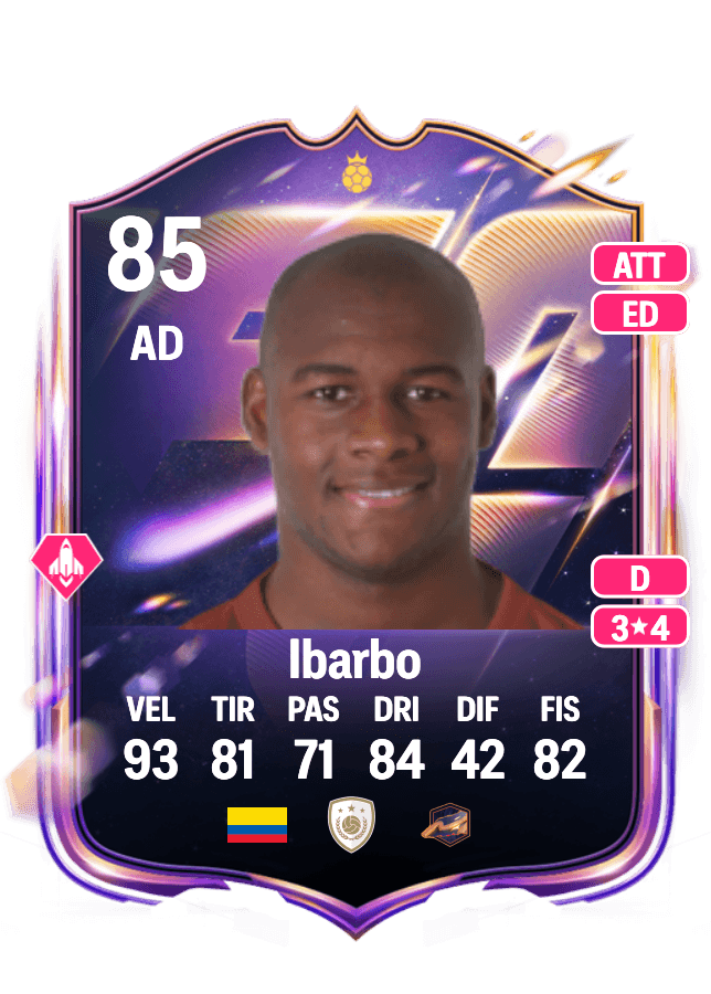 Víctor Ibarbo card