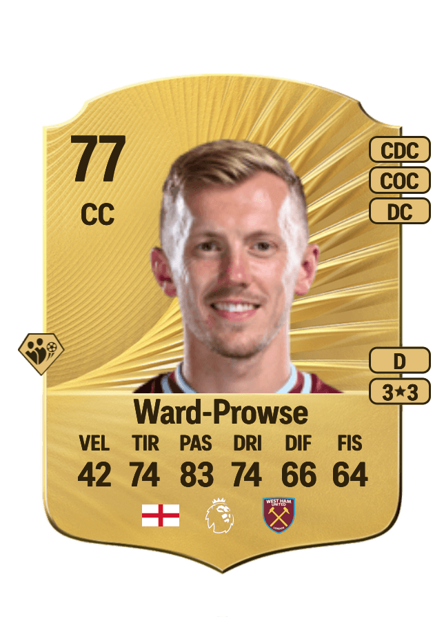 James Ward-Prowse card