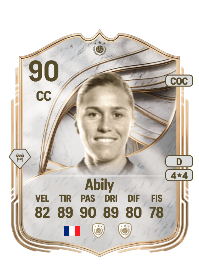 Camille Abily card