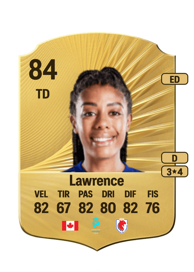 Ashley Lawrence card