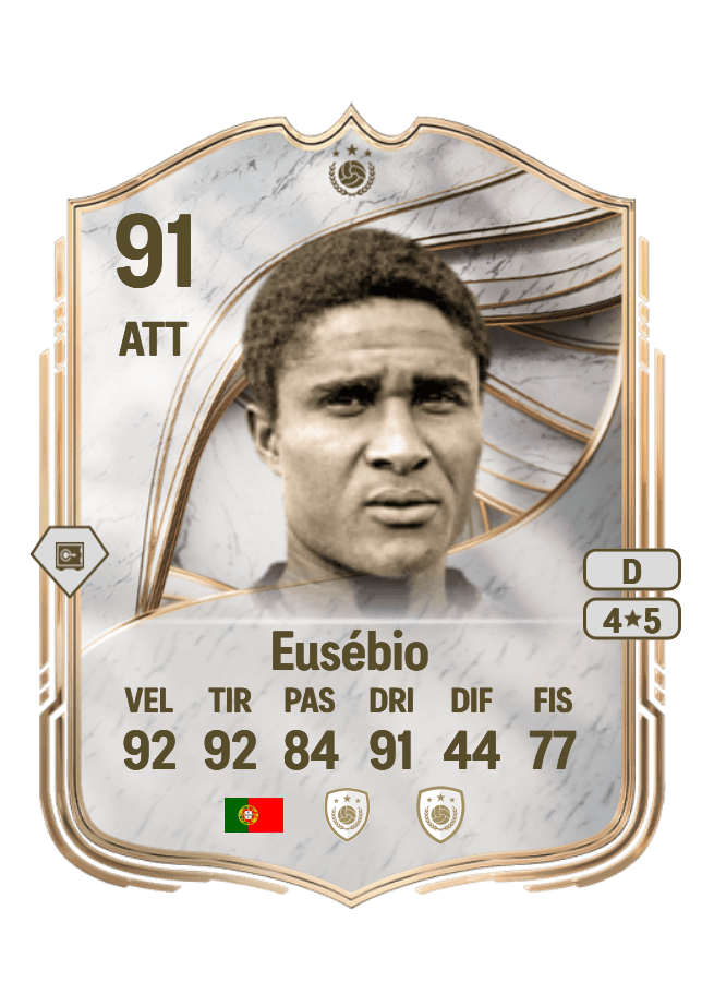 Eusébio card