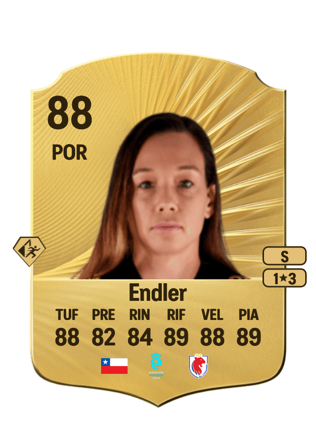 Christiane Endler card