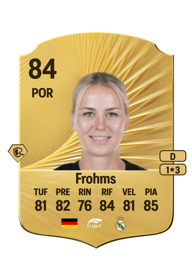 Merle Frohms card