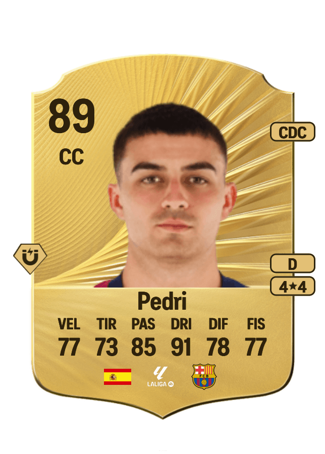 Pedri card