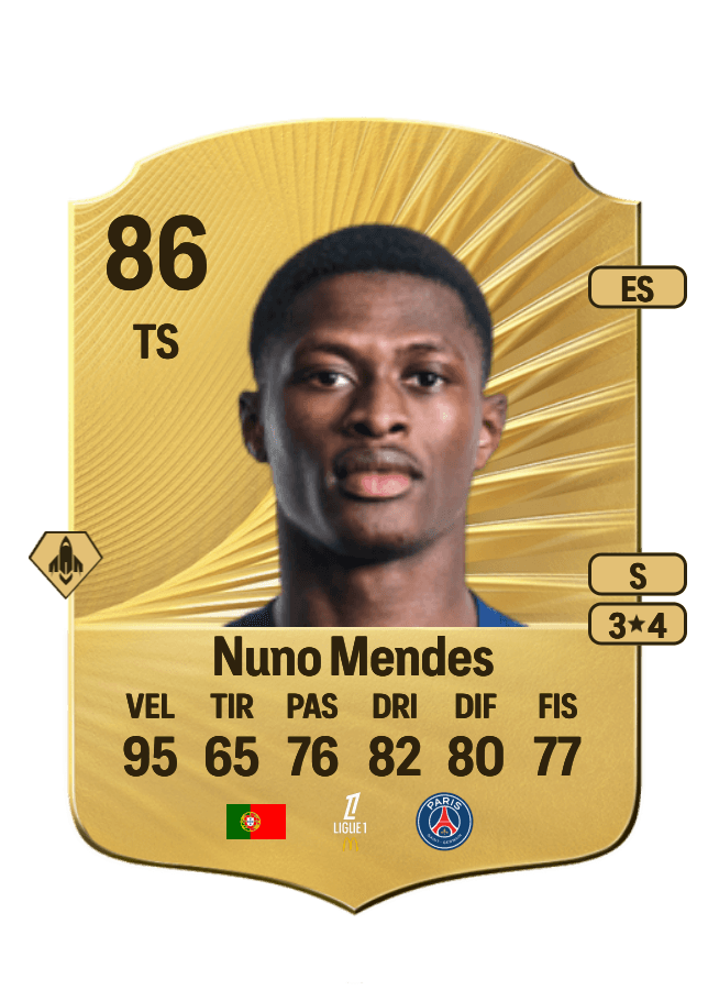 Nuno Mendes card