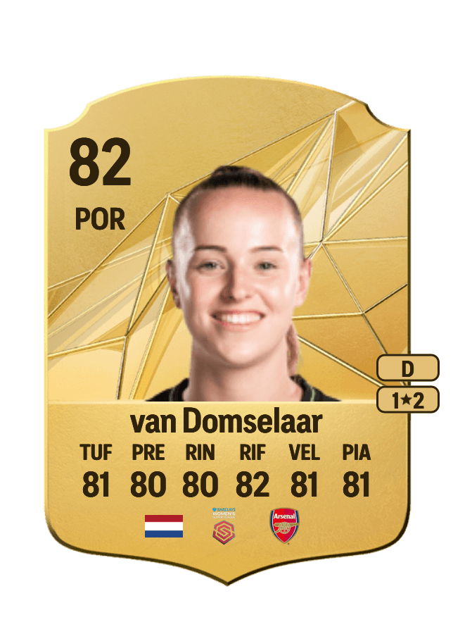Daphne van Domselaar card