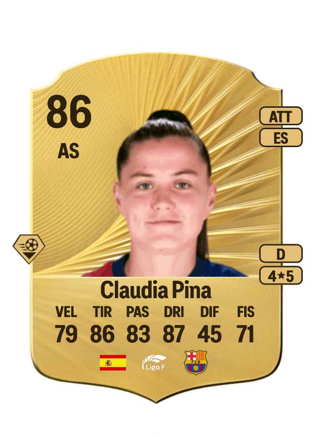 Claudia Pina card