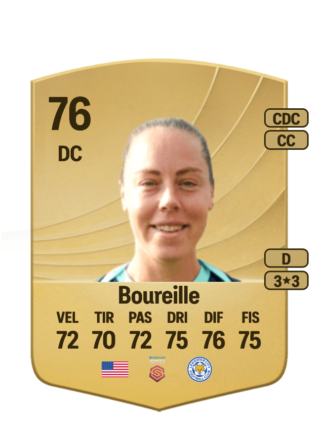 Celeste Boureille card