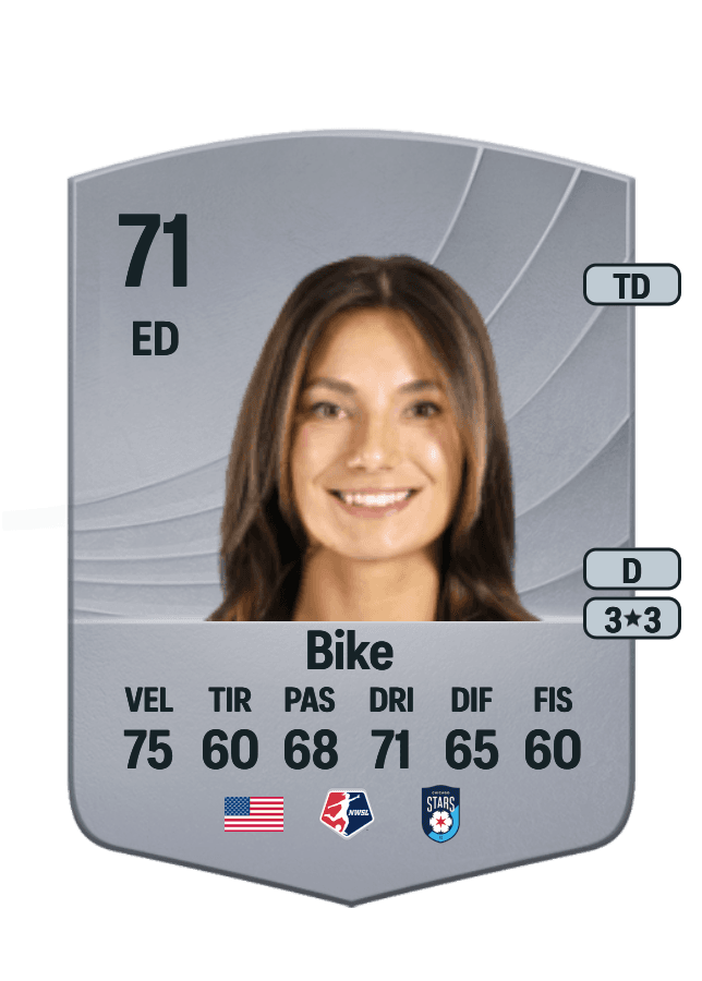 Jenna Bike card