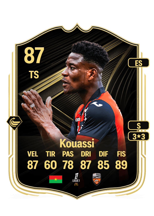 Arsène Kouassi card