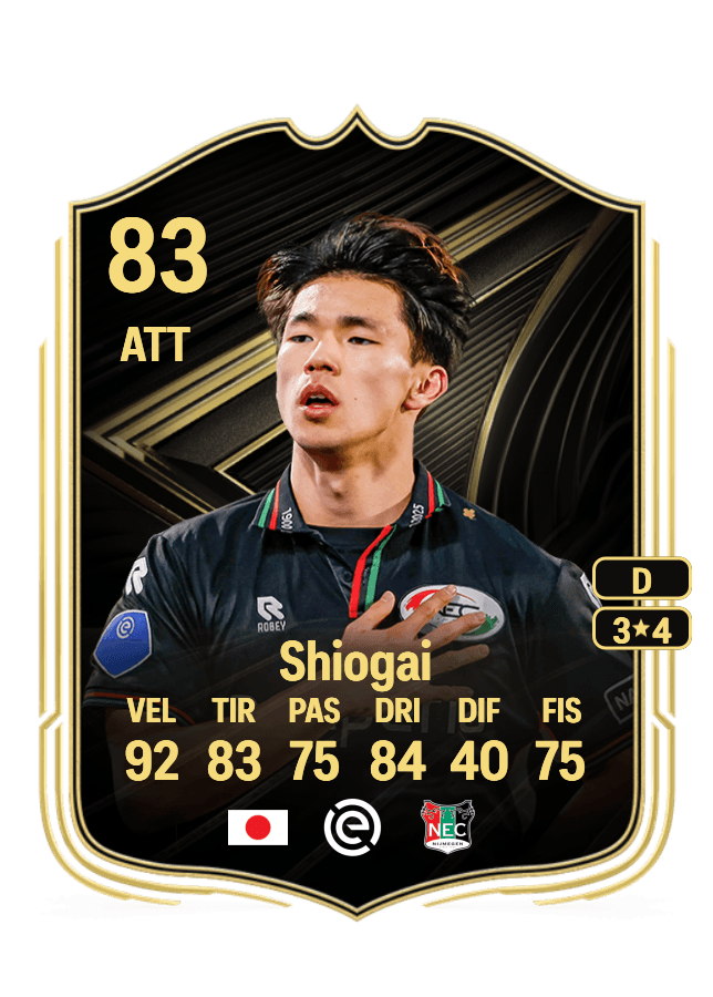 Kento Shiogai card