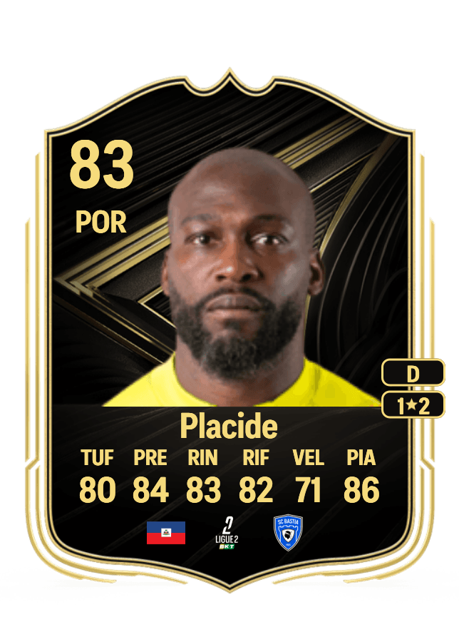 Johny Placide card