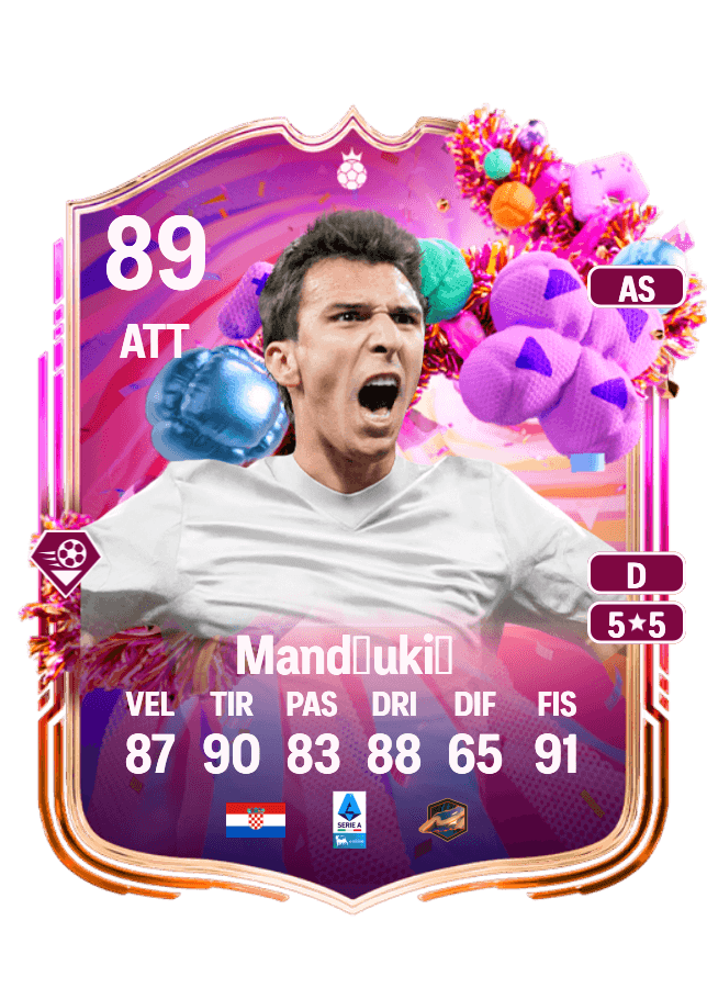 Mario Mandžukić card