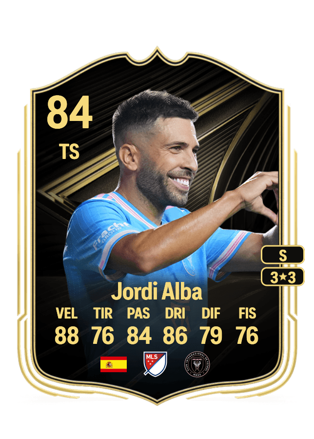 Jordi Alba card