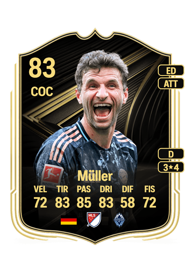 Thomas Müller card