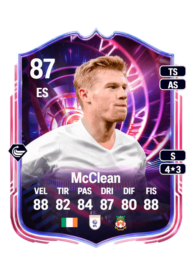 James McClean card
