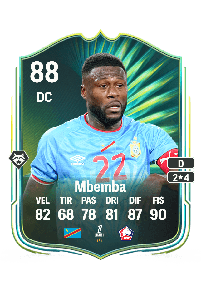 Chancel Mbemba card