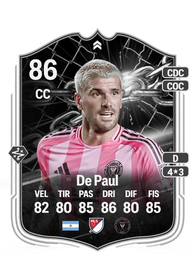 Rodrigo De Paul card