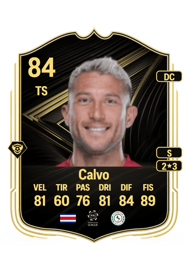 Francisco Calvo card