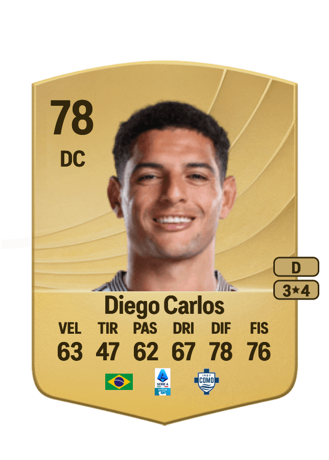 Diego Carlos card