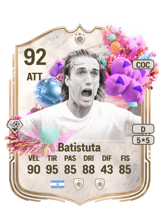 Gabriel Batistuta card