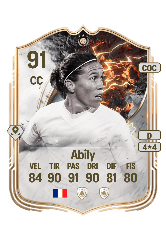 Camille Abily card