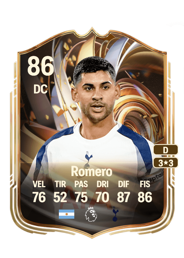 Cristian Romero card