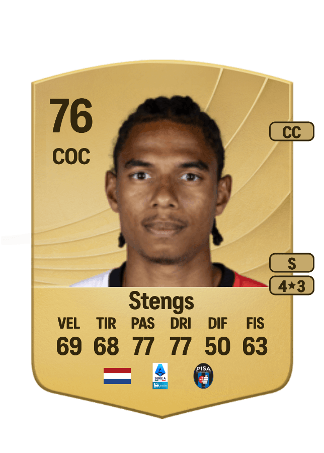 Calvin Stengs card