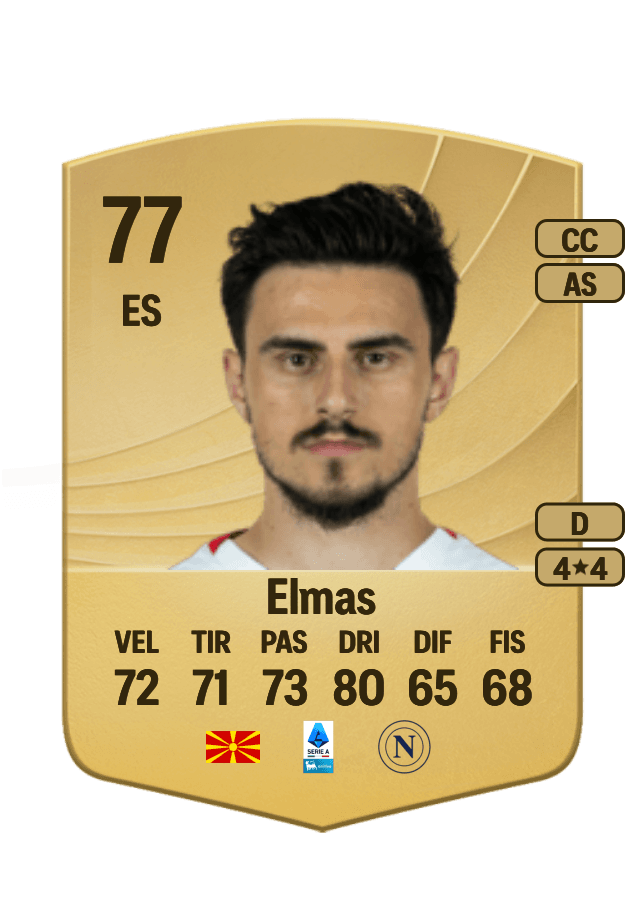 Eljif Elmas card