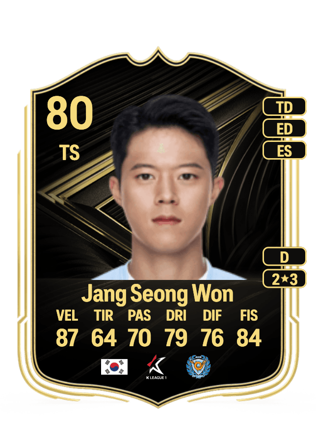 Jang Seong Won card