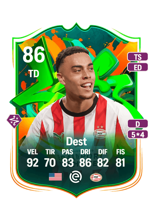 Sergiño Dest card