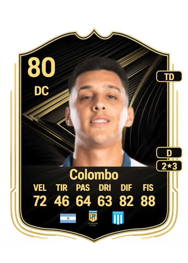 Nazareno Colombo card