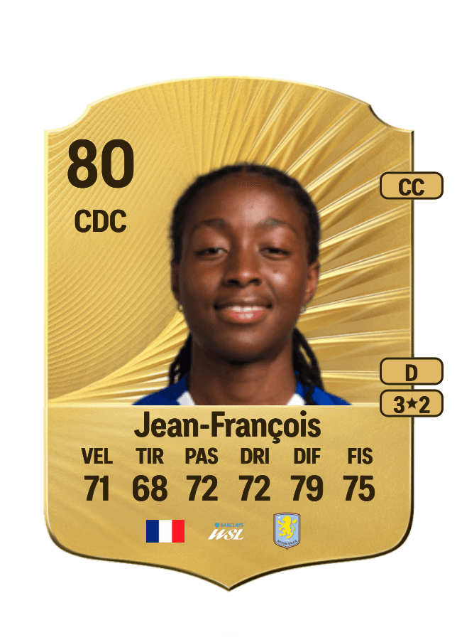 Oriane Jean-François card