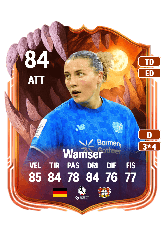Carlotta Wamser card