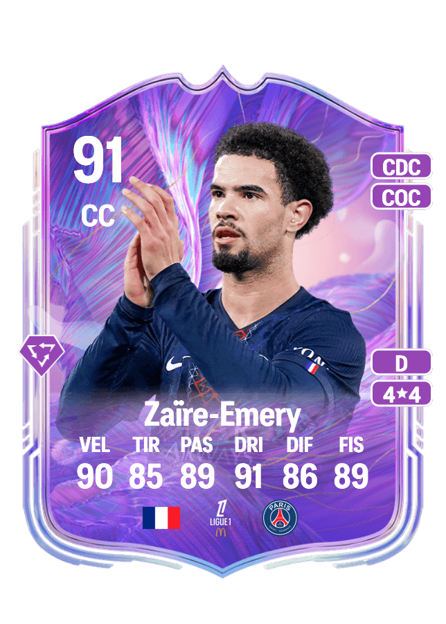 Warren Zaïre-Emery card