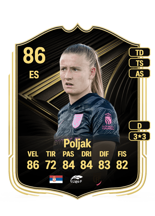 Allegra Poljak card