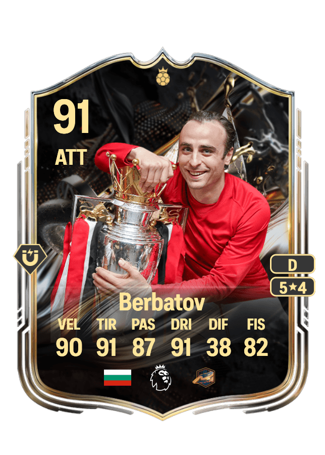 Dimitar Berbatov card