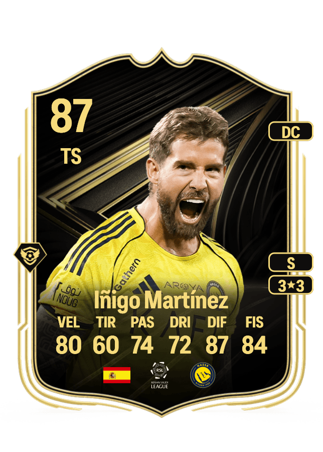 Iñigo Martínez card