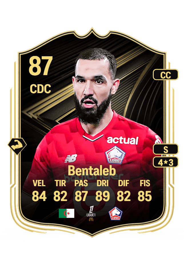 Nabil Bentaleb card