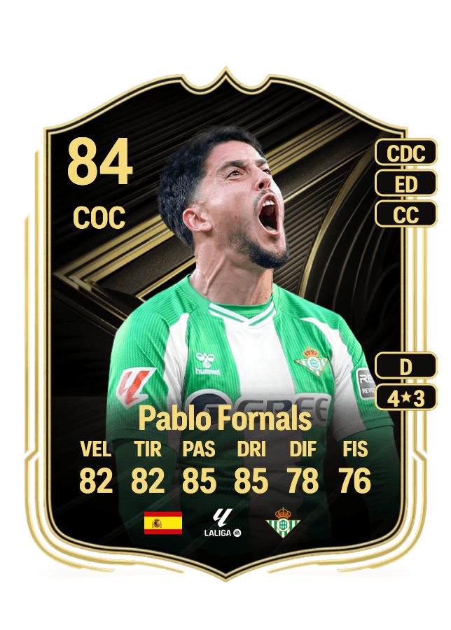 Pablo Fornals card