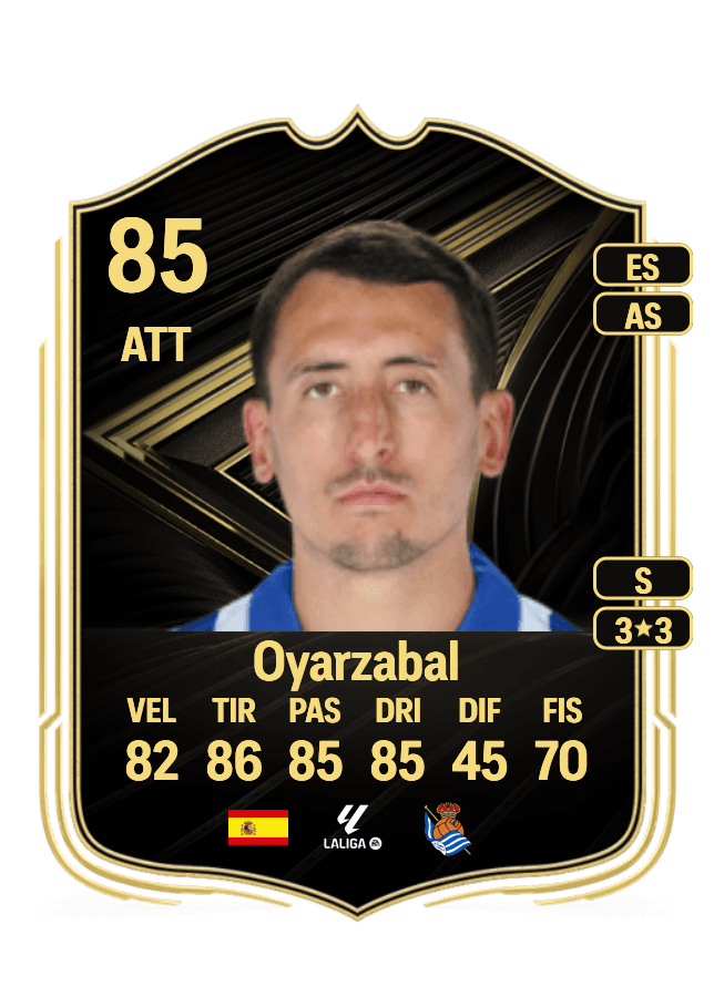 Oyarzabal card