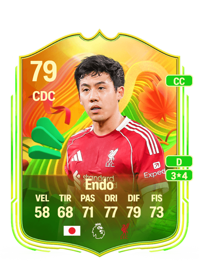 Wataru Endo card