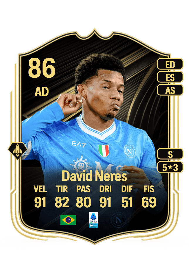 David Neres card