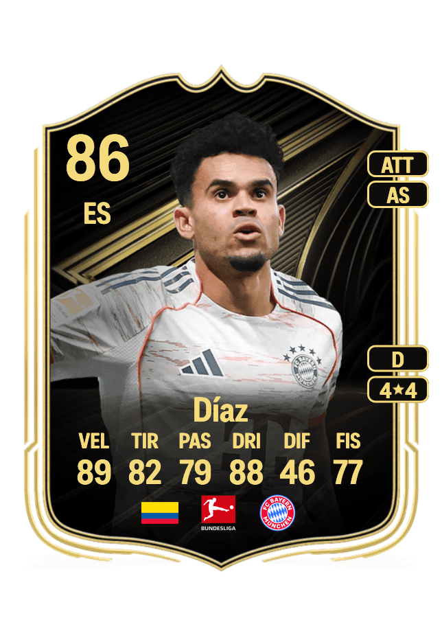 Luis Díaz card
