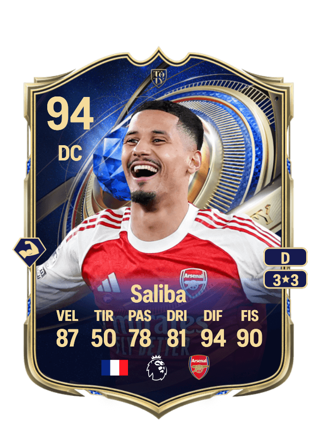 William Saliba card